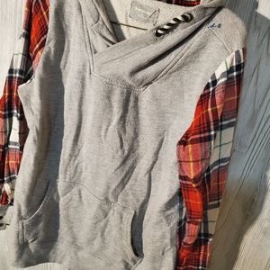 Plaid Sweatshirt